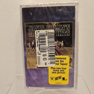 Janis Joplins Greatest Hits Cassette Legacy 1999 Tower Records NEW SEALED RARE